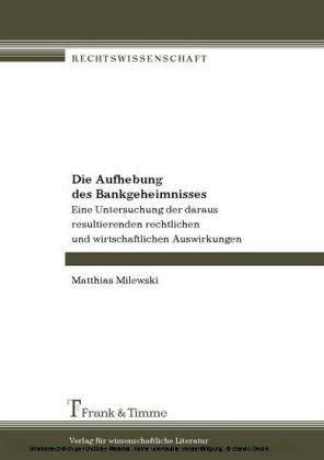 Produktbild: Die Aufhebung des Bankgeheimnisses