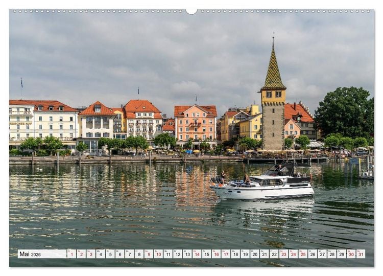 Produktbild: Bayerns sch&ouml;nste Seen (hochwertiger Premium Wandkalender 2026 DIN A2 quer), Kunstdruck in Hochglanz