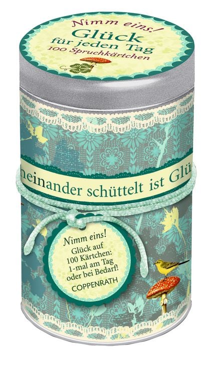 Produktbild: Sprüchedose: Nimm eins! Glück für jeden Tag