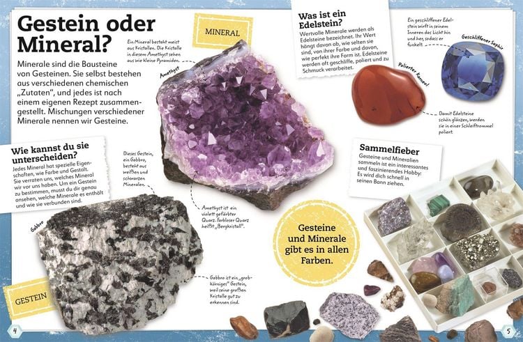 Produktbild: Steine und Mineralien
