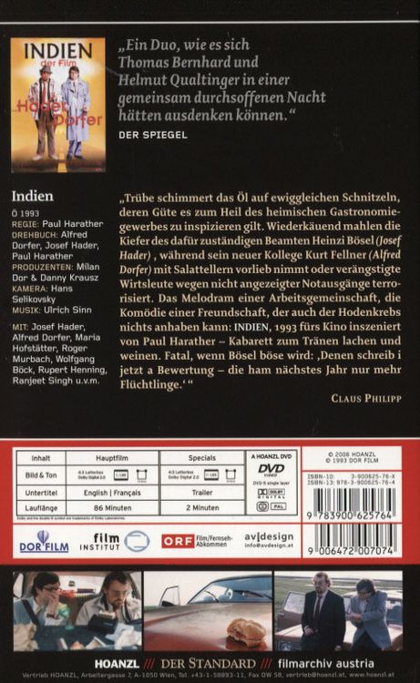 Produktbild: Indien - Der Film / Edition Der Standard