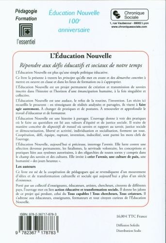 Produktbild: L'&eacute;ducation nouvelle