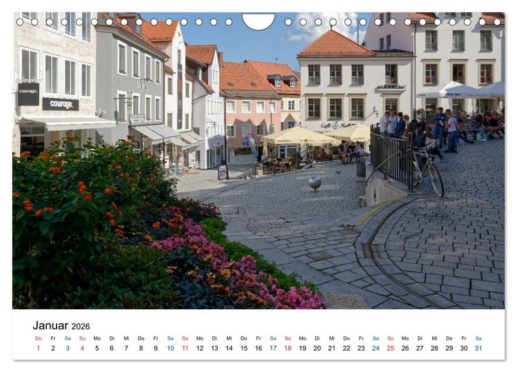 Produktbild: Kempten - Ansichtssache (Wandkalender 2026 DIN A4 quer), CALVENDO Monatskalender