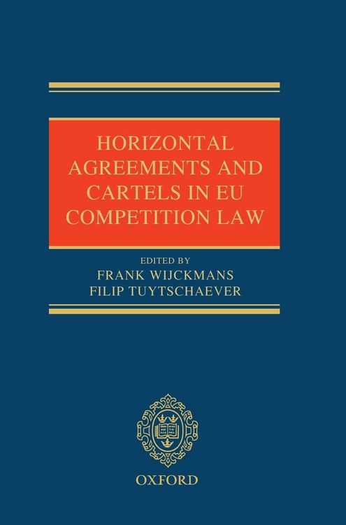 Produktbild: HORIZ AGREE & CARTELS IN EU COMP LAW C