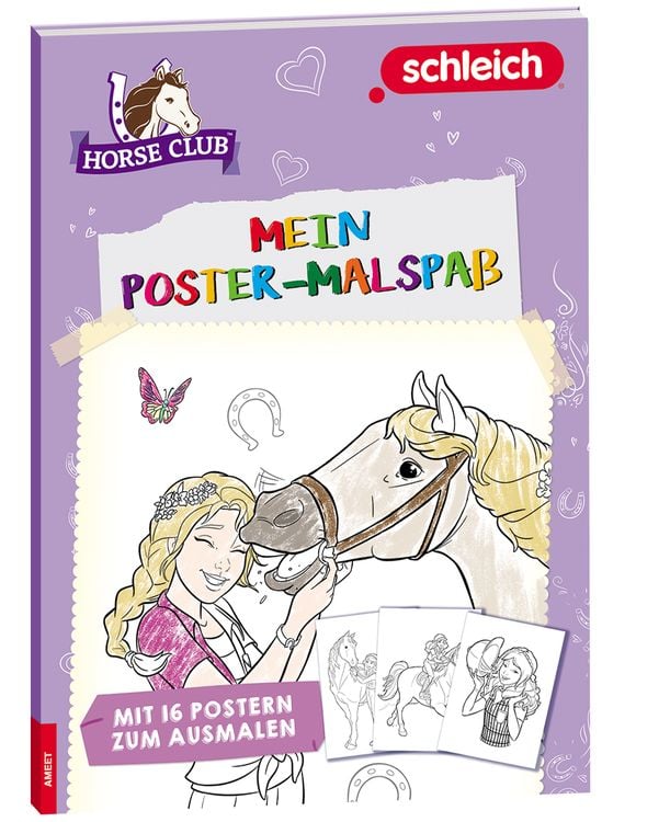 Produktbild: Schleich® Horse Club™ – Mein Poster-Malspaß