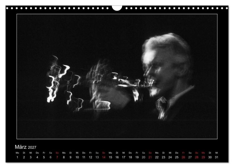 Produktbild: Jazz onstage (Wandkalender 2027 DIN A3 quer), CALVENDO Monatskalender