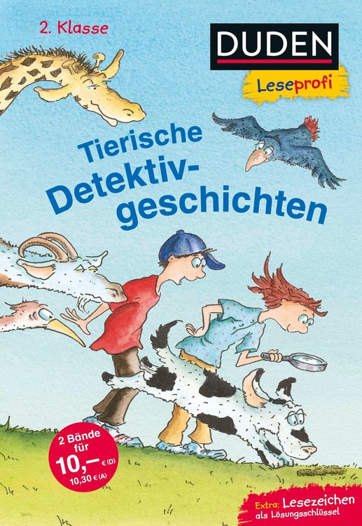 Produktbild: Duden Leseprofi &ndash; Tierische Detektivgeschichten, 2. Klasse (DB)