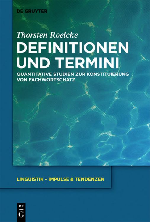 Produktbild: Definitionen und Termini