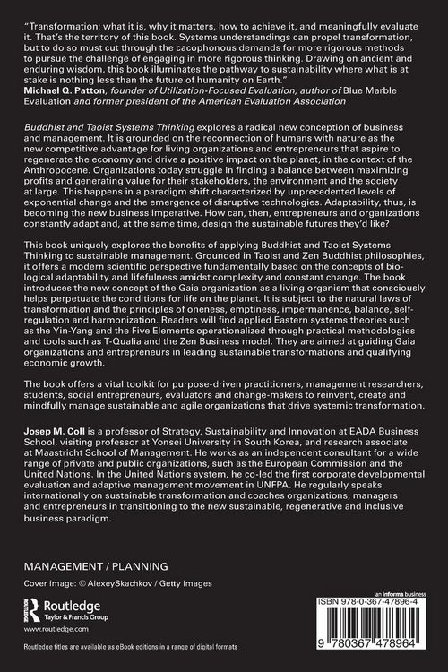 Produktbild: Buddhist and Taoist Systems Thinking
