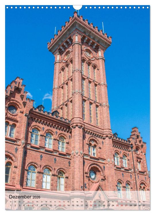 Produktbild: Helsinki - Sehensw&uuml;rdigkeiten (Wandkalender 2026 DIN A3 hoch), CALVENDO Monatskalender