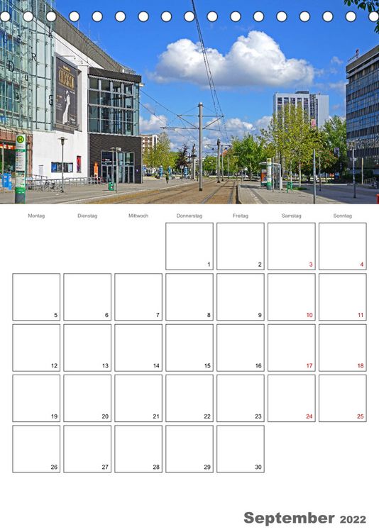 Produktbild: Urbanes Magdeburg (Tischkalender 2022 DIN A5 hoch)