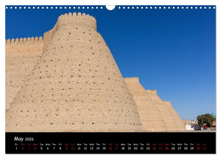 Produktbild: Uzbekistan Land of 1001 nights (Wall Calendar 2026 DIN A3 landscape), CALVENDO 12 Month Wall Calendar