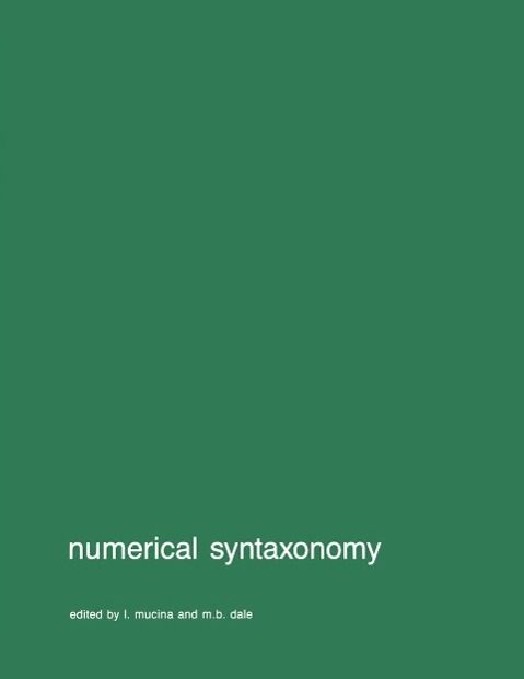 Produktbild: Numerical syntaxonomy