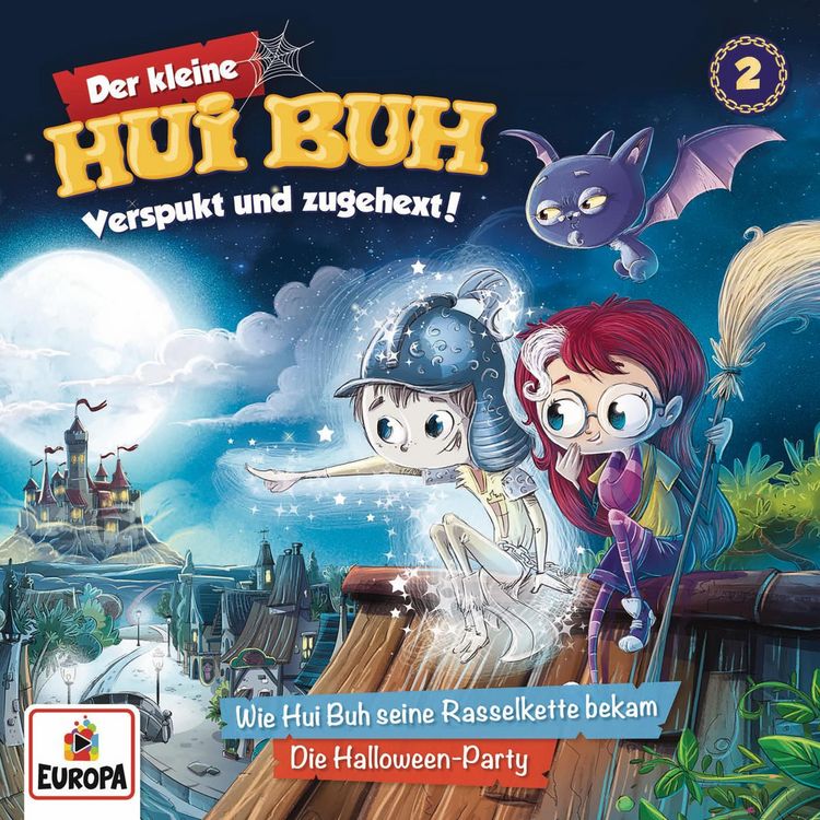 Produktbild: Der kleine Hui Buh (2): Wie Hui Buh seine Rasselkette bekam / Die Halloween-Party