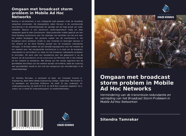 Produktbild: Omgaan met broadcast storm problem in Mobile Ad Hoc Networks