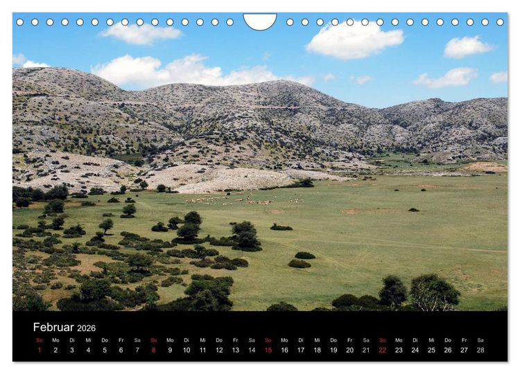 Produktbild: Griechenland - Insel Kreta (Wandkalender 2026 DIN A4 quer), CALVENDO Monatskalender