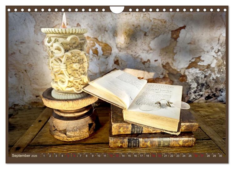 Produktbild: Wabi Sabi: All die sch&ouml;nen alten Dinge (Wandkalender 2026 DIN A4 quer), CALVENDO Monatskalender