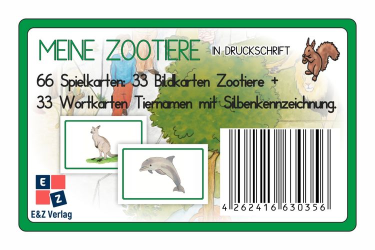 Produktbild: Meine Zootiere Legespiel