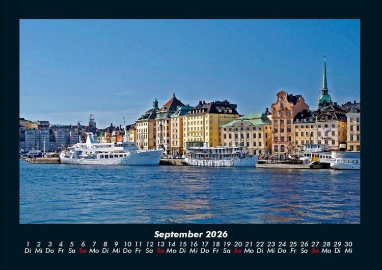 Produktbild: Boote 2026 Fotokalender DIN A4