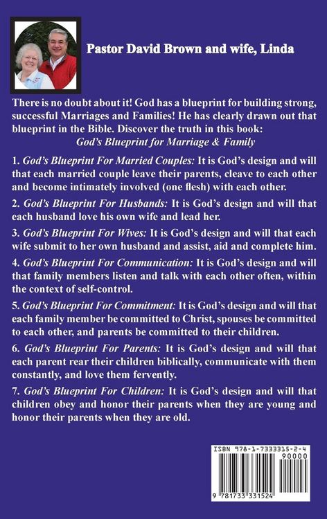 Produktbild: Blueprint for Marriage & Family (Marriage)