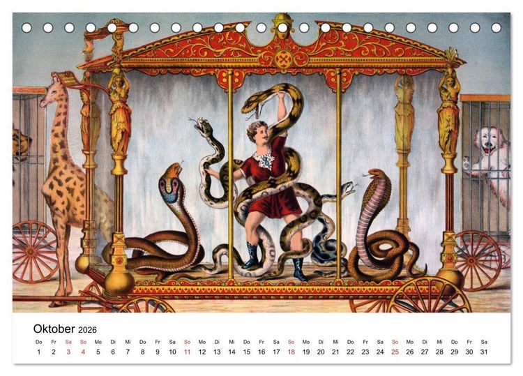 Produktbild: Vintage-Poster aus Theater, Film und Werbung (Tischkalender 2026 DIN A5 quer), CALVENDO Monatskalender
