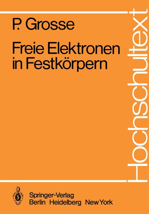 Produktbild: Freie Elektronen in Festk&ouml;rpern