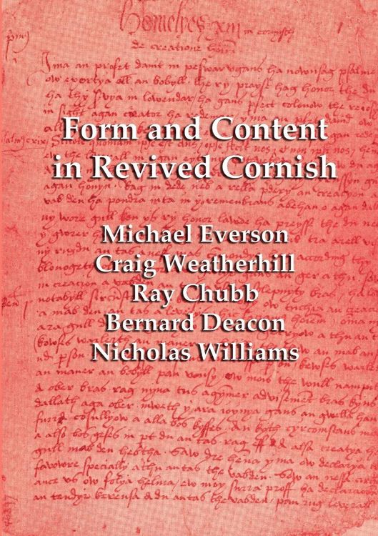 Produktbild: Form and Content in Revived Cornish