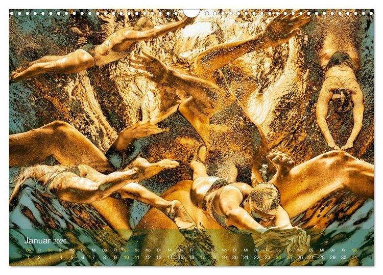 Produktbild: FREUBAD (Wandkalender 2026 DIN A3 quer), CALVENDO Monatskalender