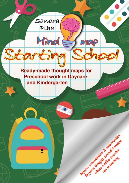 Produktbild: KitaFix-Mindmap Starting School (Ready-made thought maps for Preschool work in Daycare and Kindergarten)
