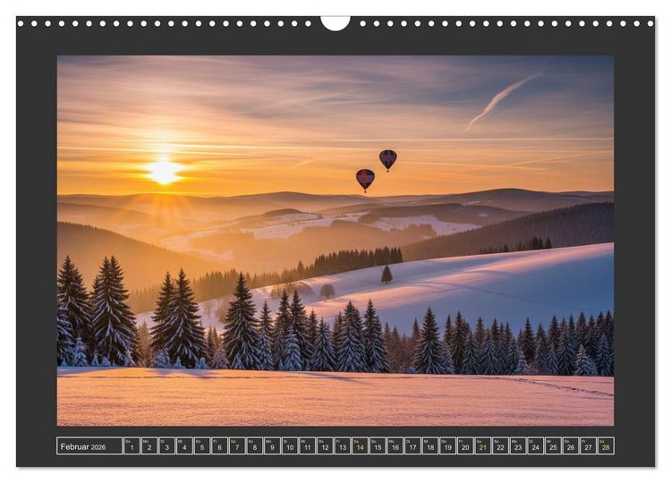 Produktbild: Aktives Sauerland (Wandkalender 2026 DIN A3 quer), CALVENDO Monatskalender