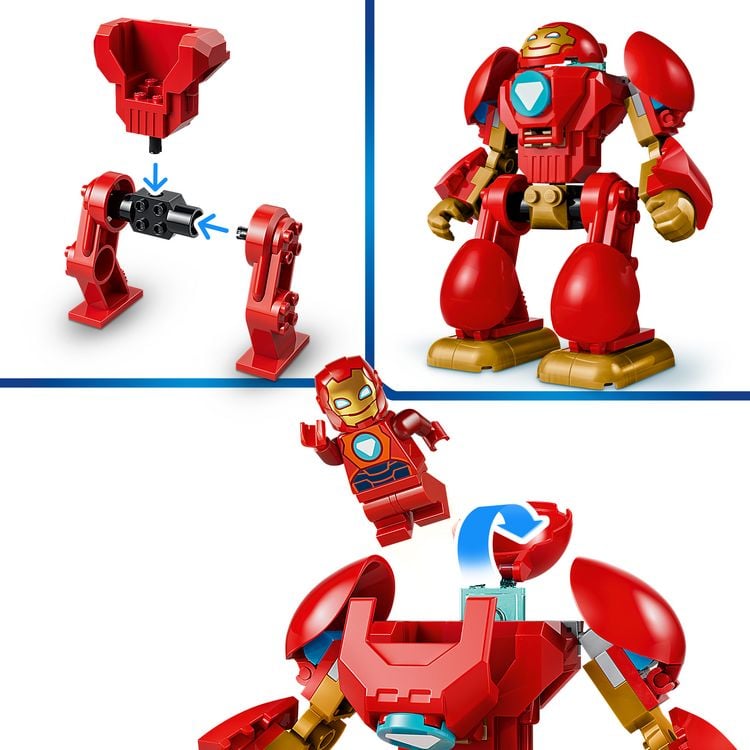 Produktbild: LEGO ǀ Marvel 11209 Iron Man und Seine Fantastischen Freunde Ultron vs. Iron Man