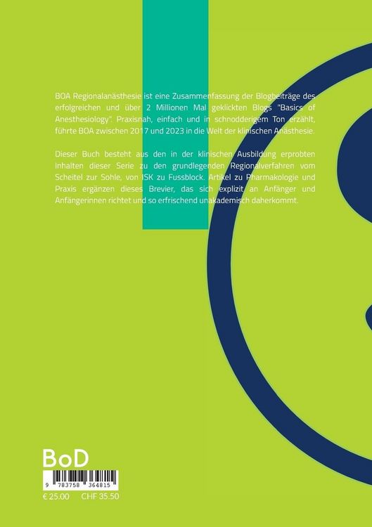 Produktbild: BOA Regionalan&auml;sthesie