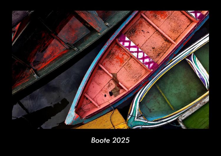 Produktbild: Boote 2025 Fotokalender DIN A3