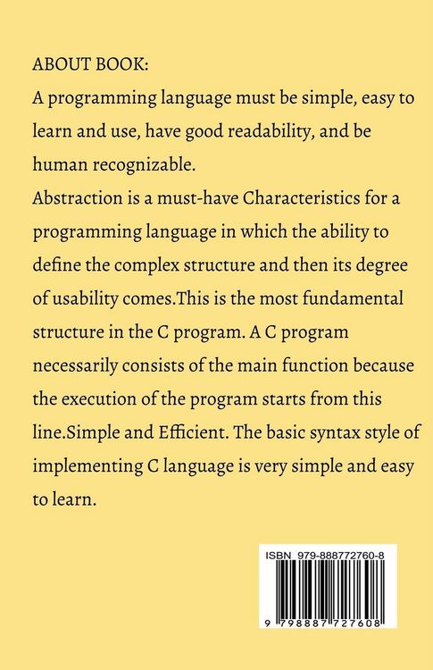 Produktbild: introduction to problem solving using c programming