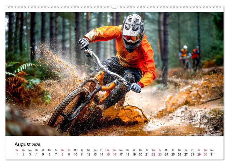 Produktbild: Abenteuer Outdoor (hochwertiger Premium Wandkalender 2026 DIN A2 quer), Kunstdruck in Hochglanz