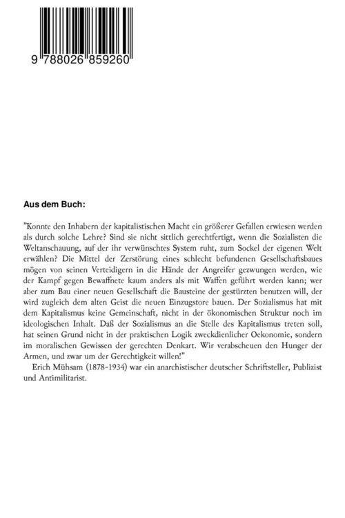 Produktbild: Die Befreiung der Gesellschaft vom Staat - Was ist kommunistischer Anarchismus?