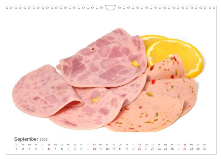 Produktbild: Alles Wurst (Wandkalender 2026 DIN A3 quer), CALVENDO Monatskalender