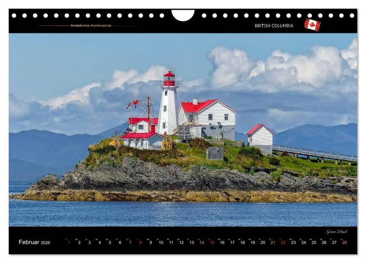 Produktbild: Kanada - eine Reise durch Kanadas einzigartige Provinzen und Territorien (Wandkalender 2026 DIN A4 quer), CALVENDO Monatskalender