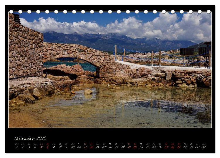 Produktbild: Korsika - Insel rauer Sch&ouml;nheit (Tischkalender 2026 DIN A5 quer), CALVENDO Monatskalender