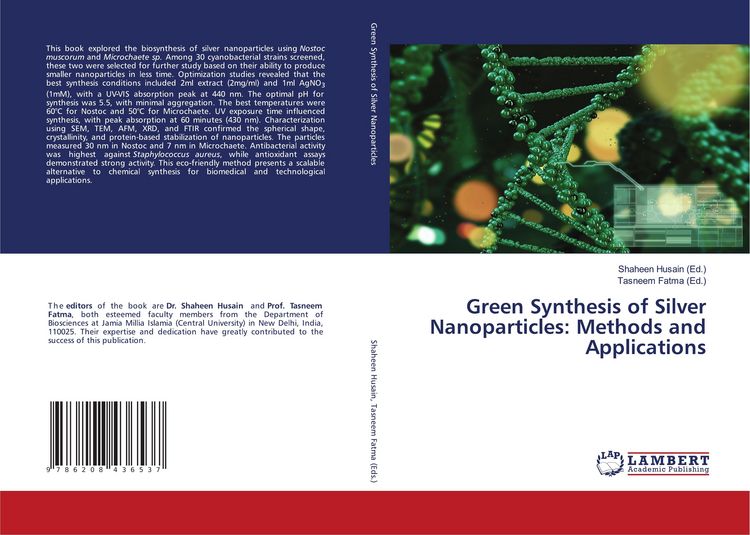 Produktbild: Green Synthesis of Silver Nanoparticles: Methods and Applications