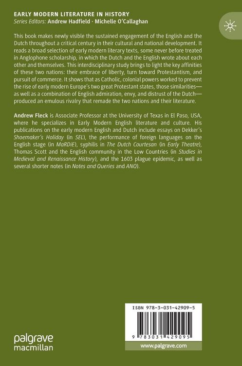 Produktbild: English National Identity and the Image of the Dutch