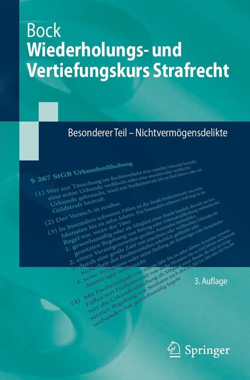 Produktbild: Wiederholungs- und Vertiefungskurs Strafrecht