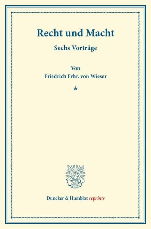Produktbild: Recht und Macht.