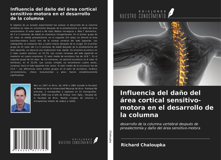 Produktbild: Influencia del da&ntilde;o del &aacute;rea cortical sensitivo-motora en el desarrollo de la columna