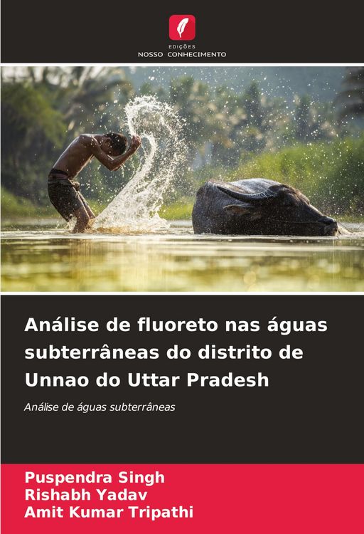 Produktbild: An&aacute;lise de fluoreto nas &aacute;guas subterr&acirc;neas do distrito de Unnao do Uttar Pradesh