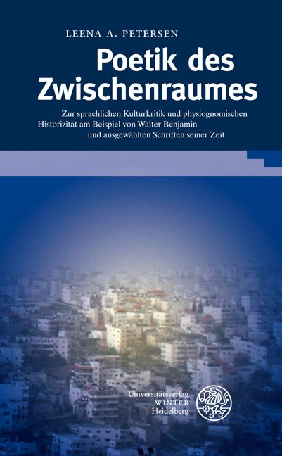 Produktbild: Poetik des Zwischenraumes