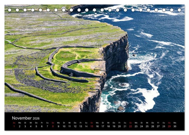 Produktbild: Irlands Westk&uuml;ste (Tischkalender 2026 DIN A5 quer), CALVENDO Monatskalender