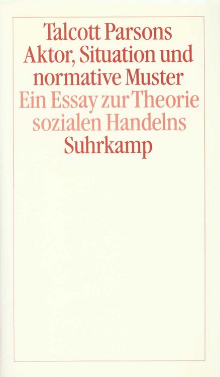 Produktbild: Aktor, Situation und normative Muster