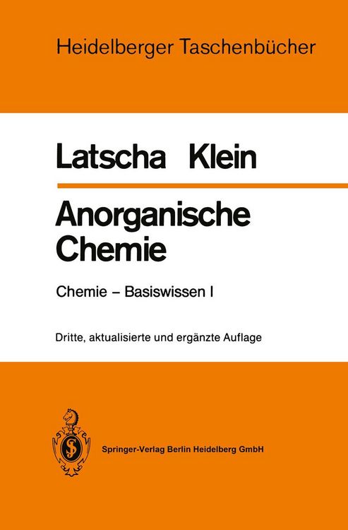 Produktbild: Anorganische Chemie