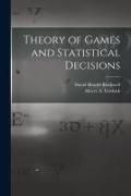 Produktbild: Theory of Games and Statistical Decisions